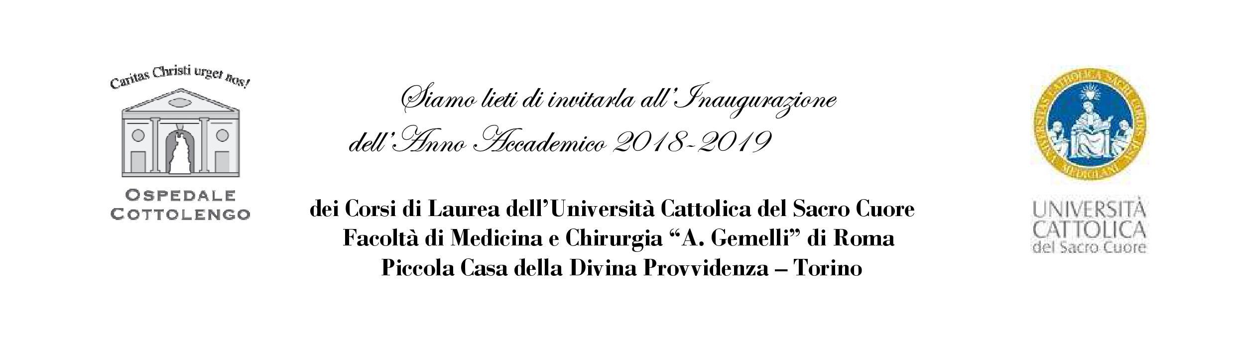 inaugurazione anno accademico 2018-19